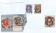 Russian Stamps Cancelled In Poland With Warschau And Lodz - Gebraucht