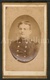 Photo / CDV / Militair / Soldier / Soldat / Photographer A. Byl / Aalst / Alost / 2 Scans / 1883 - Guerre, Militaire