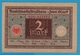 DEUTSCHES REICH 2 MARK 01.03.1920 SERIE 228.442584 P# 60 DARLEHENSKASSENSCHEIN - Administration De La Dette