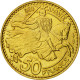 Monnaie, Monaco, Rainier III, 50 Francs, 1950, Paris, ESSAI, SPL - 1949-1956 Oude Frank