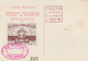 Carte  FRANCE   Exposition  Philatélique   TOULON   1934 - Philatelic Fairs