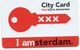 HOTEL-ROOM KEY CARD-CITY CARD AMSTERDAM-HOLAND - Chiavi Elettroniche Di Alberghi