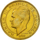 Monnaie, Monaco, Rainier III, 20 Francs, 1950, Paris, ESSAI, SUP+ - 1949-1956 Old Francs