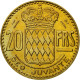 Monnaie, Monaco, Rainier III, 20 Francs, 1950, Paris, ESSAI, SPL+ - 1949-1956 Franchi Antichi