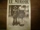 1916 LE MIROIR: Le Chien-mascotte Fume La Pipe;Prisonniers Hameln;Ypres;Aviateurs Fr Internés à Hospenthal,Andermat;etc - Francés