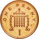 Monnaie, Grande-Bretagne, Elizabeth II, Penny, 2004, British Royal Mint, TTB - 1 Penny & 1 New Penny