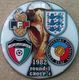 Pin FIFA World Cup 1982 Group 4 Round 1 England France Kuwait Czechoslovakia - Fútbol