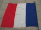 Ww 2 - Drapeau Français De La Liberation R. F.  Quelques Trous De Mites Hampe  De 2 M 20 Drapeau 140 Cm Sur 114 - Drapeaux