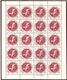 JAPAN Sheets Of 20 Soccer, Pentathlon, Canoo And Weightlifting Mint Without Hinge 14:17 Cm. - Summer 1964: Tokyo