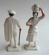 FIGURINE PUBLICITAIRE MOKAREX - PROVINCES DE FRANCE -  2 FIGURINES COUPLE BEARNAIS Béarne - Other & Unclassified