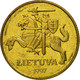 Monnaie, Lithuania, 50 Centu, 1997, TTB, Nickel-brass, KM:108 - Lituanie