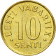 Monnaie, Estonia, 10 Senti, 2002, No Mint, TTB, Aluminum-Bronze, KM:22 - Estonie