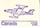 CANADA BOOKLET  AEROPLANE  ** 2 Scans - Full Booklets