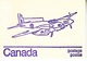 CANADA BOOKLET  AEROPLANE  ** 2 Scans - Full Booklets