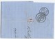Lettre Avec Cérès N° 60 C TAD Convoyeur Station Belleville 28/11/1874 - 1849-1876: Période Classique