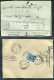 Persia Iran / Russia 4 Part Covers (Fronts Or Reverse) . Teheran Isfahan Astrachan WW1 Censor - Iran