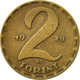 Monnaie, Hongrie, 2 Forint, 1979, Budapest, TTB, Laiton, KM:591 - Hongrie