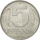 Monnaie, GERMAN-DEMOCRATIC REPUBLIC, 5 Pfennig, 1975, Berlin, TTB, Aluminium - 5 Pfennig