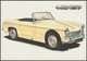 MG Midget Sports Car - Golden Era Postcard - Passenger Cars