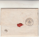 Dison To Bruxelles, Cover Con Contenuto 1854 - Postmarks - Lines: Distributions