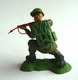 FIGURINE BRITAINS - Swoppet SOLDAT ANGLAIS WWII TIREUR FUSIL A GENOUX - Militaires