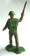 FIGURINE BRITAINS - Swoppet SOLDAT ANGLAIS WWII  FUSIL A LA MAIN BRAS LEVE (2) - Militaires