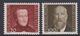 Liechtenstein 1943 Fürstenbilder III (20rp + 1Fr) ** Mnh (spots In Gum) (40404D) - Ongebruikt