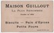 CHROMO Maison GUILLOUT Biscuits Pain D'Epices Peintre - Other & Unclassified