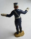 FIGURINE PERSONNAGE DE GARE Plastique HORNBY 52 Mm Grande Taille - AGENT DE POLICE - Quiralu