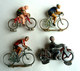 LOT FIGURINES Marques Et états Divers CYCLISTES DIVERS PLASTIQUE ET ALU FIGURINE - Other & Unclassified