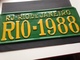 AUTO-NUMMERNSCHILD - RIO DE JANEIRO - 1988 - Autres & Non Classés