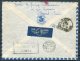 1939 France Airmail First Flight Cover Paris - Marseille. Retour - 1927-1959 Covers & Documents