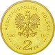 Monnaie, Pologne, 2 Zlote, 2010, Warsaw, SPL, Laiton, KM:732 - Pologne