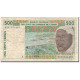 Billet, West African States, 500 Francs, 1992, KM:110Ab, B - Westafrikanischer Staaten