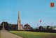 Postcard St John's Church Isle Of Man [ Legs Of Man Flags ] My Ref  B22951 - Isle Of Man