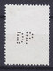 Denmark Perfin Perforé Lochung (D61) 'DP' ? København (Cz. Slania) Stamp EXTREMELY SCARCE Few Specimens Known !! - Abarten Und Kuriositäten