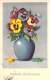 Delcampe - Beau Lot De 30 Cartes Postales De  Illustrateurs  Fleurs - Mooi Lot 30 Postkaarten Illustrators Bloemen 30 Scans. - 5 - 99 Postkaarten