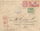 269/27 - SINGAPORE / NL INDIES - Lettre TP NL Indies GAROET 1919 Vers NICE Via N.I. Postagent SINGAPORE - Indes Néerlandaises