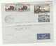 1965 SENEGAL To USA Airmail COVER Stamps TITANIUM SAND DREDGING  RIVER SAIL BOAT  Minerals - Senegal (1960-...)