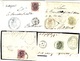 1855- 9  Enveloppe, Devant ( Front ) Ou Fragment De Lettre Avec Affr. Timbres De Service - Lettres & Documents