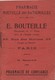 Pharmacie Nouvelle Des BATIGNOLLES/E Bouteille/Rue Des Moines PARIS/Carnet De Pesées Pour Enfants/ 1920-30       PARF158 - Other & Unclassified