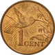 Monnaie, TRINIDAD & TOBAGO, Cent, 1976, Franklin Mint, TTB, Bronze, KM:25 - Trinidad En Tobago