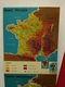 CARTES GÉOGRAPHIE  LA FRANCE EN COULEURS CREATION IMPRIMERIE CHAIX FRANCE PHYSIQUE AGRICOLE INDUSTRIELLE VOIES COMMUNICA - Landkarten