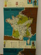 Delcampe - CARTES GÉOGRAPHIE  LA FRANCE EN COULEURS CREATION IMPRIMERIE CHAIX FRANCE PHYSIQUE AGRICOLE INDUSTRIELLE VOIES COMMUNICA - Landkarten