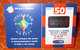 TIM £ 50.000 TIM PER IL GIUBILEO   2001 RICARICA SCHEDA TELEFONICA GSM USED - Schede GSM, Prepagate & Ricariche