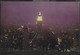 U.S.A. - NEW YORK - PANORAMA NOTTURNO SULLA TORRE R.C.A. - FORMATO PICCOLO - VIAGGIATA 1961 FRANCOBOLLO ASPORTATO - Multi-vues, Vues Panoramiques