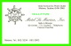 CARTE DE VISITE - MOTEL LA MARINA INC - AVENUE DU PHARE OUEST, MATANE, QUÉBEC - - Visiting Cards