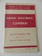 Cambrai - Programme Du Concours Départemental 09/1953 - Association Des Eleveurs Du Nord - Française Frisonne Pie-Noire - Programmes