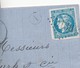 LAC 1871 De Riez Avec 20 C Bleu N° 46 B Cachet A De Facteur SUP D'aspect. - 1870 Bordeaux Printing