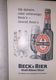 Beck Beer - Beck's Bier Pocket Calendar 1972 - Grand Format : 1971-80